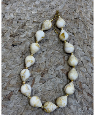 COLLAR PERLA DE ARENA