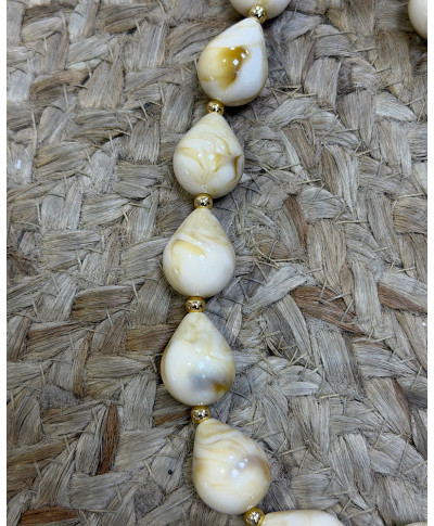 COLLAR PERLA DE ARENA