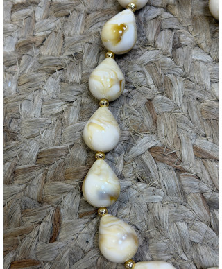 COLLAR PERLA DE ARENA