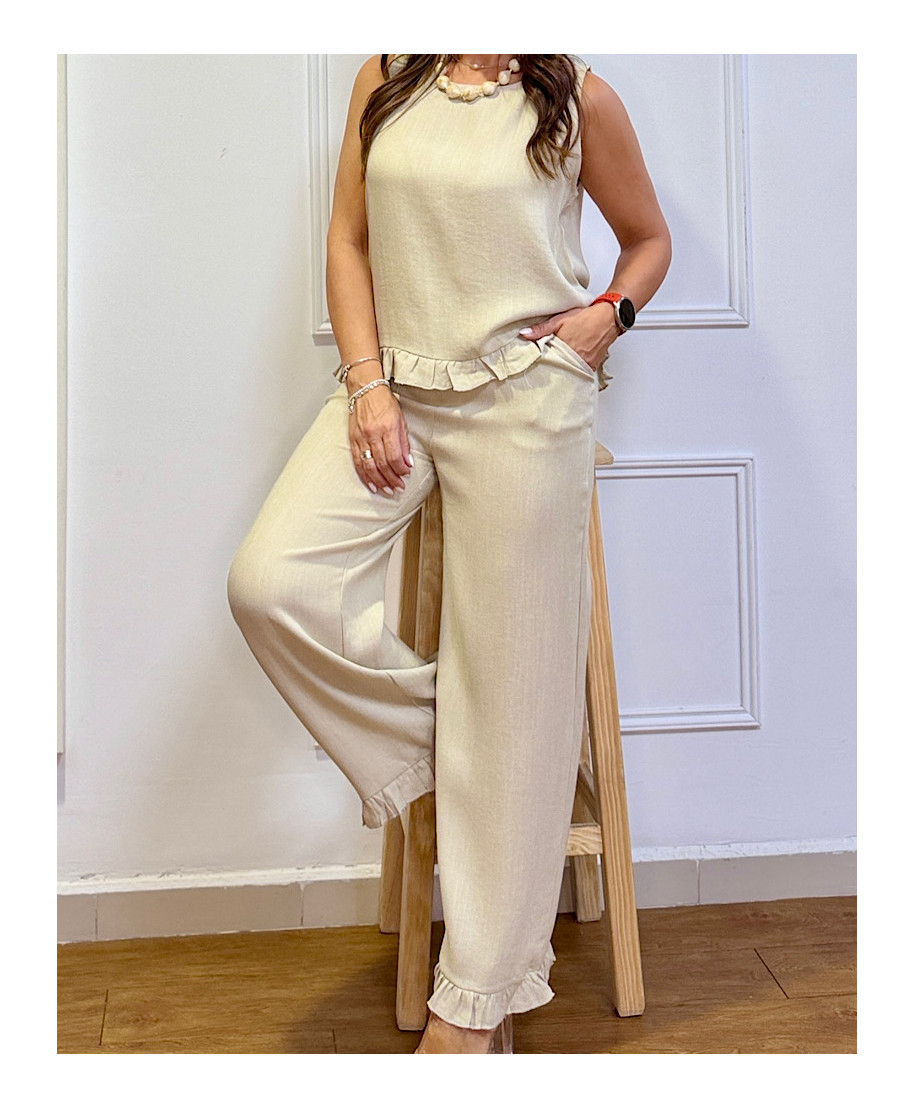 CONJUNTO VOLANTE BREEZE BEIGE