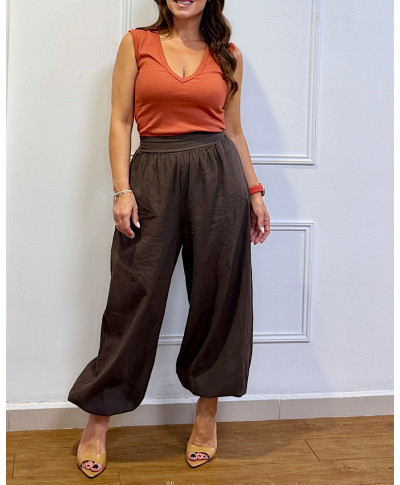PANTALÓN LUNA MARRON
