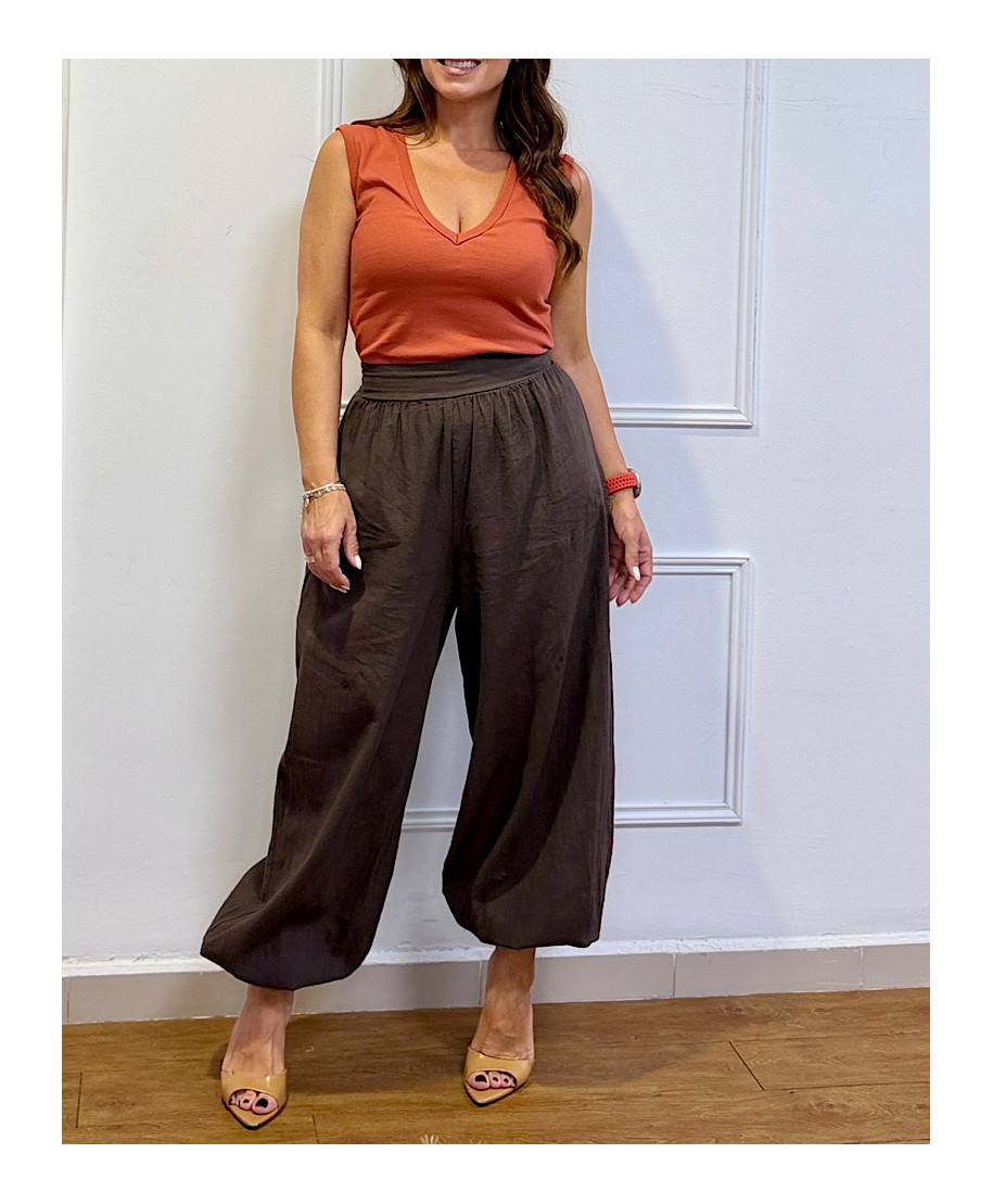 PANTALÓN LUNA MARRON