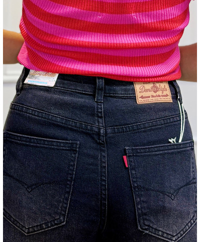 SHORT DENIM CALIFORNIA SUMMER NEGRO
