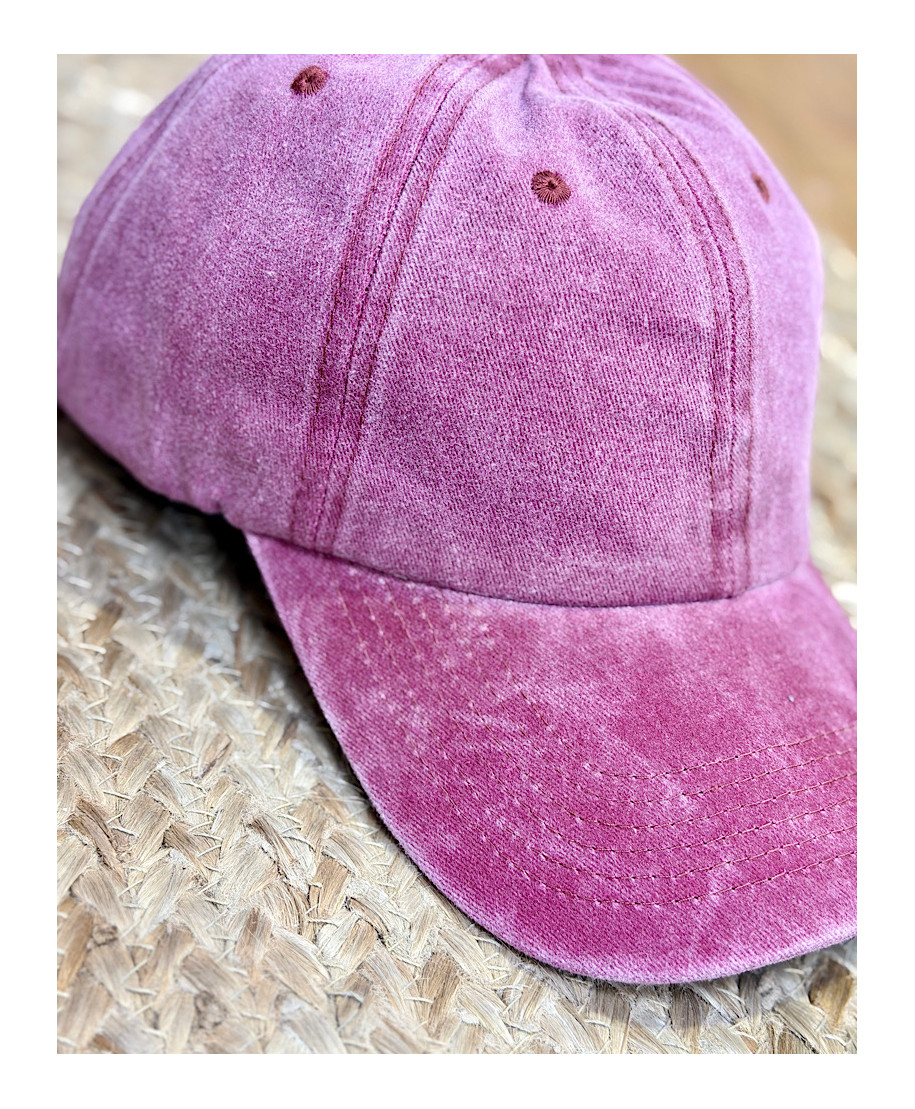 GORRA VINTAGE SUNSET BURDEOS