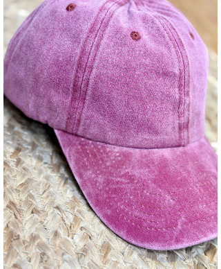 GORRA VINTAGE SUNSET BURDEOS