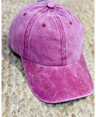 GORRA VINTAGE SUNSET BURDEOS
