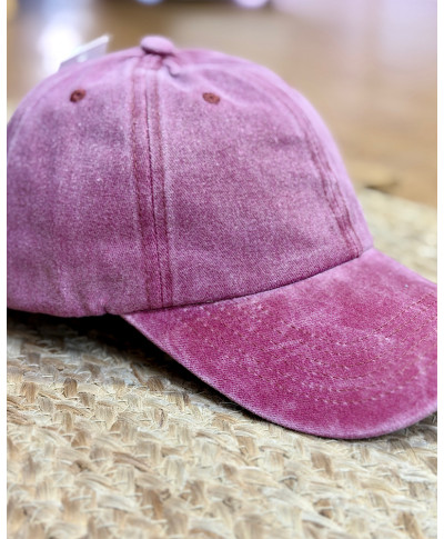 GORRA VINTAGE SUNSET BURDEOS