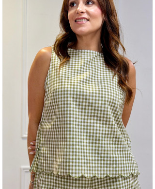CONJUNTO VICHY DOLCE VITA VERDE