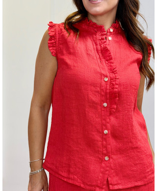BLUSA AURORA ROJA