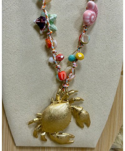 COLLAR CANGREJO CORAL DREAMS
