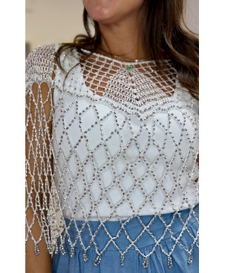 PONCHO METALIZADO ÁUREA