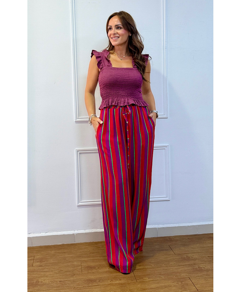 PANTALÓN PALAZZO BORA BORA