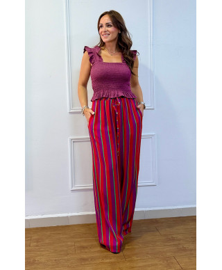 PANTALÓN PALAZZO BORA BORA
