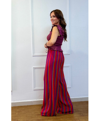 PANTALÓN PALAZZO BORA BORA