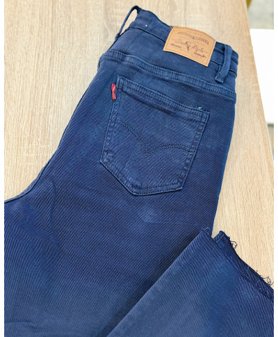 PANTALÓN TINA · MARINO · SIN FAJA