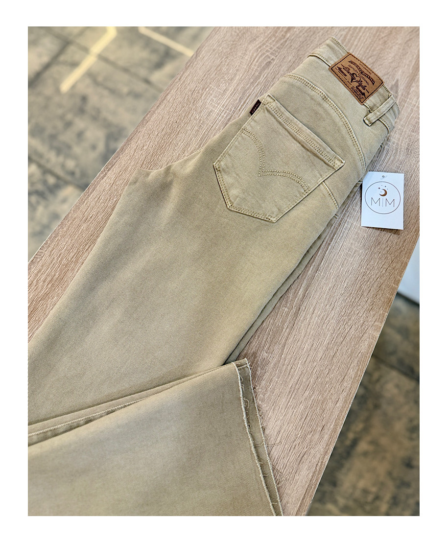 PANTALON TINA I CON FAJA INCORPORADA I CAMEL
