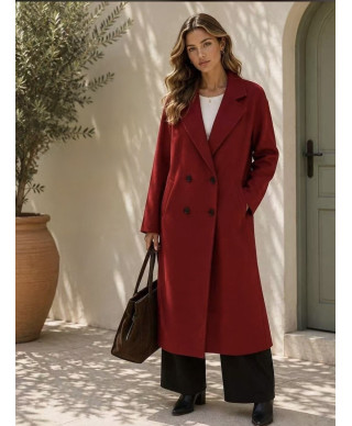 ABRIGO MILA I ROJO