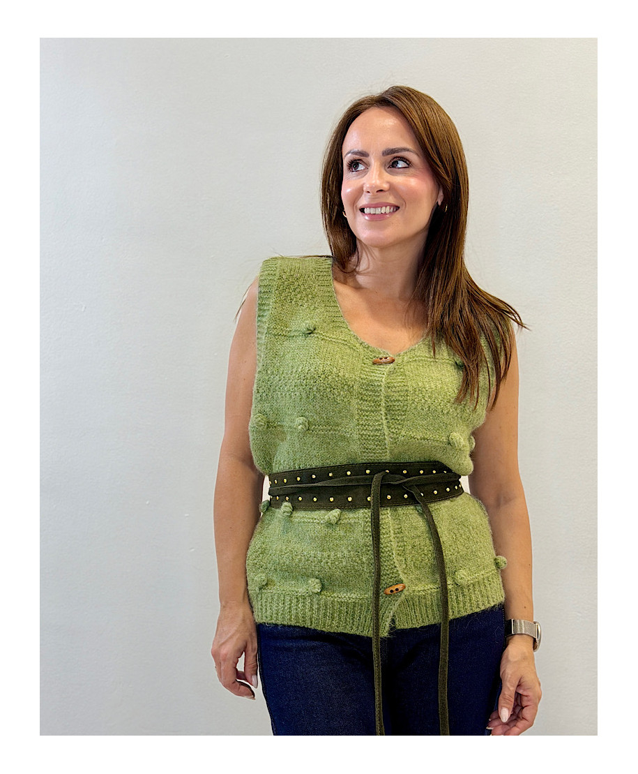 CHALECO ELODIE· VERDE