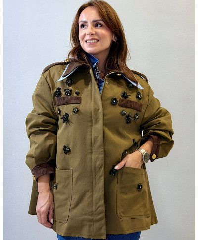 CHAQUETA COPENHAGUE ·CAQUI