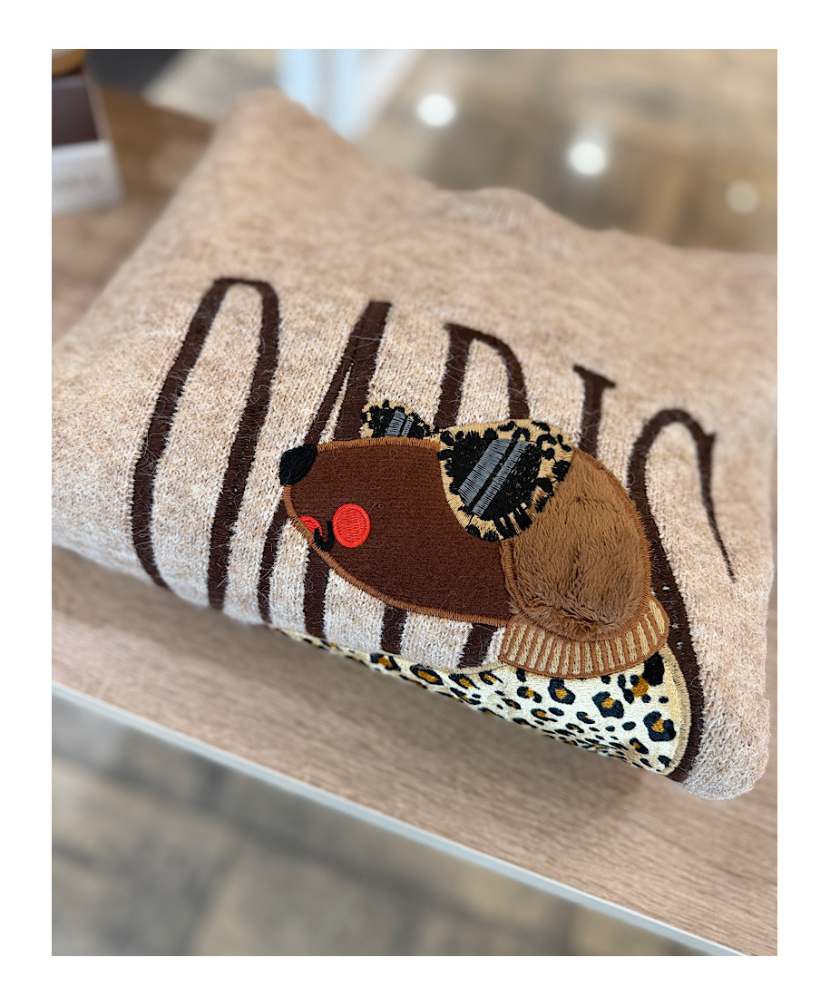 JERSEY MILO · PARIS · BEIGE