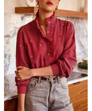 BLUSA CELIA I ROJA