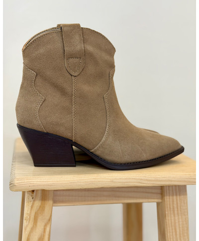 BOTÍN WESTERN TAUPE