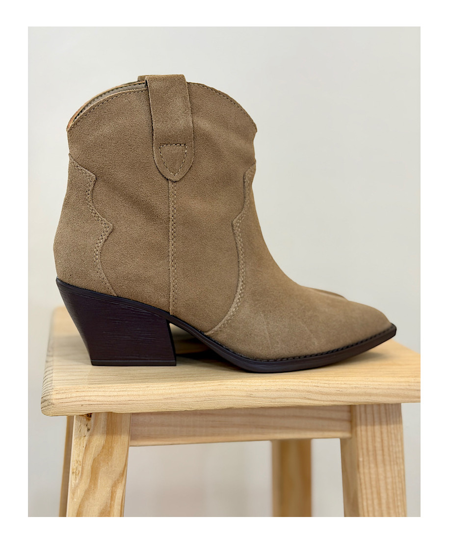 BOTÍN WESTERN TAUPE