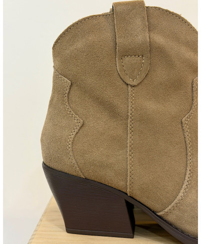 BOTÍN WESTERN TAUPE