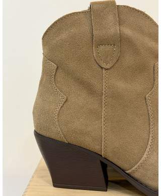 BOTÍN WESTERN TAUPE