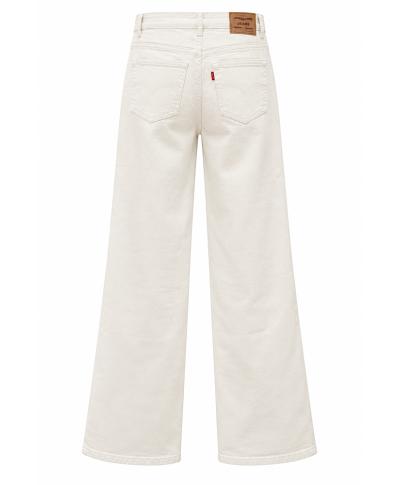 JEAN WIDE LEG BLANCO ROTO