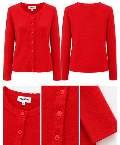 ❤️ CHAQUETA DE PUNTO RUBY