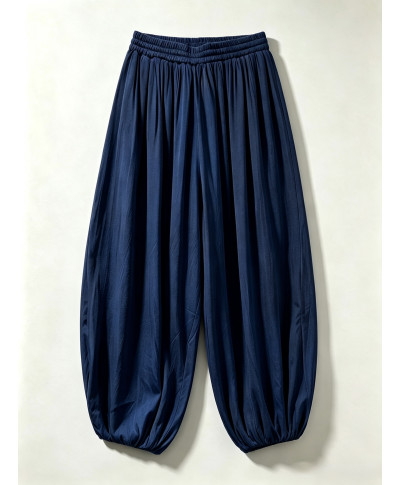 PANTALON LIVIA · BOMBACHO· MARINO