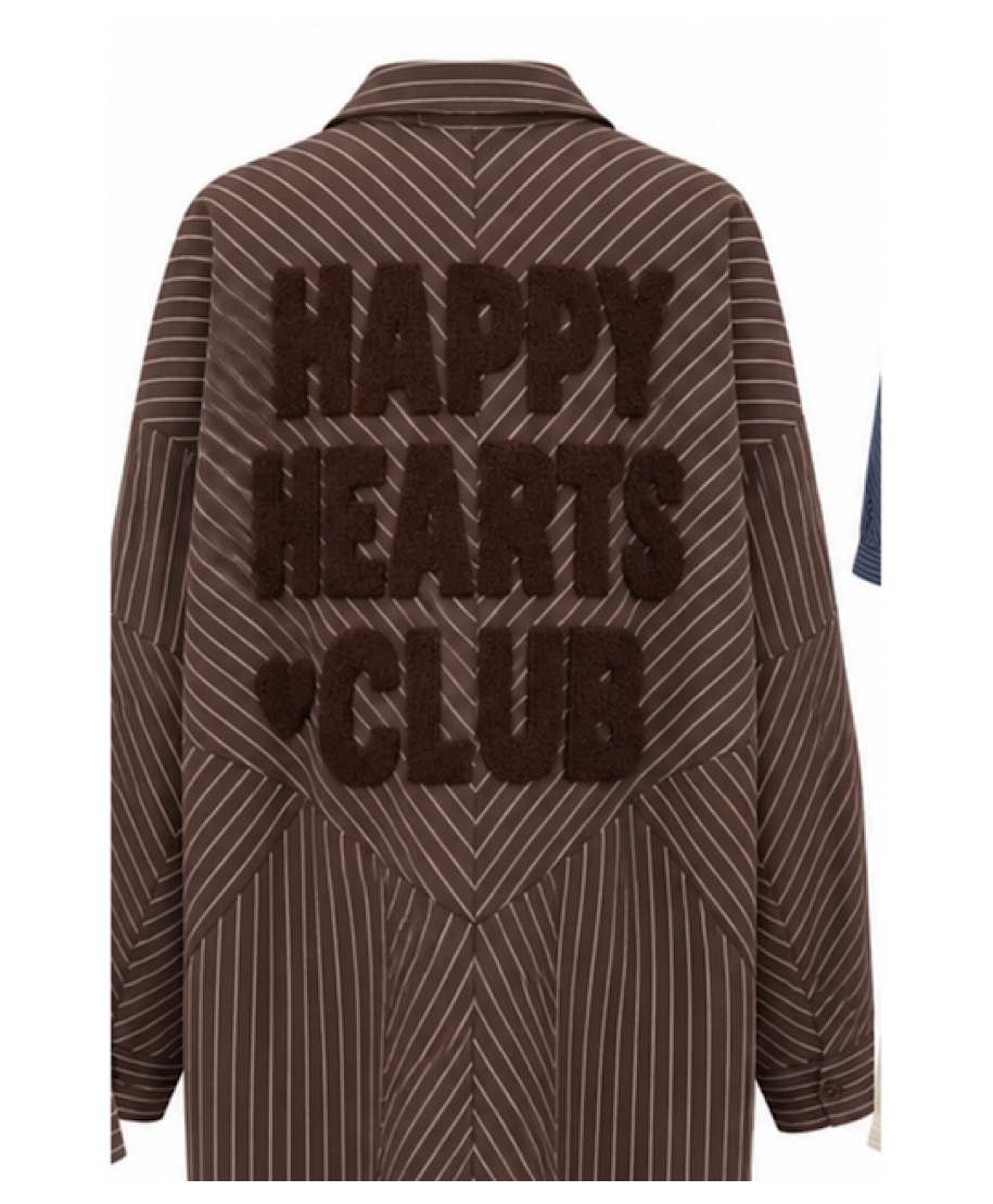 CAMISA HAPPY HEARTS · CHOCOLATE