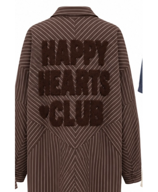 CAMISA HAPPY HEARTS · CHOCOLATE
