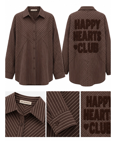 CAMISA HAPPY HEARTS · CHOCOLATE