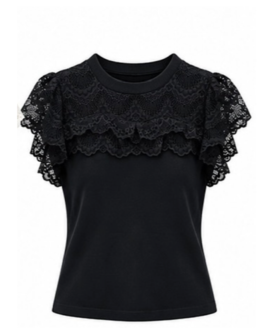 TOP AURORA · NEGRO