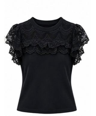TOP AURORA · NEGRO