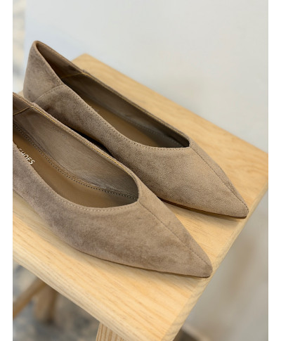 BAILARINAS ÉLIANE · PUNTA FINA EFECTO ANTE · TAUPE