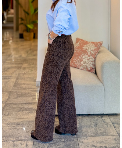 PANTALÓN ROXY · ESTAMPADO LEOPARDO