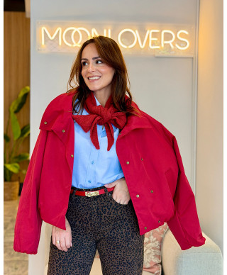 CHAQUETA BOMBER CHERRY · ROJA
