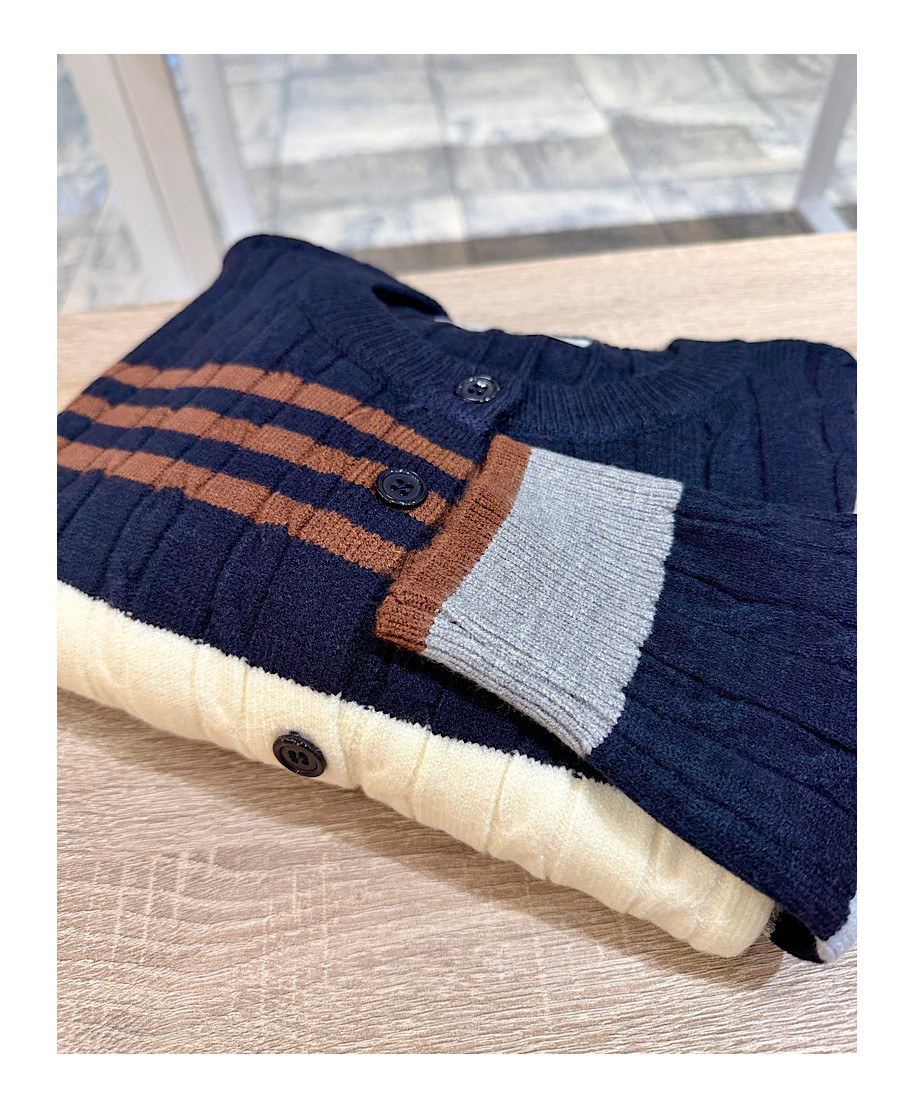 CARDIGAN LOLA · MARINO