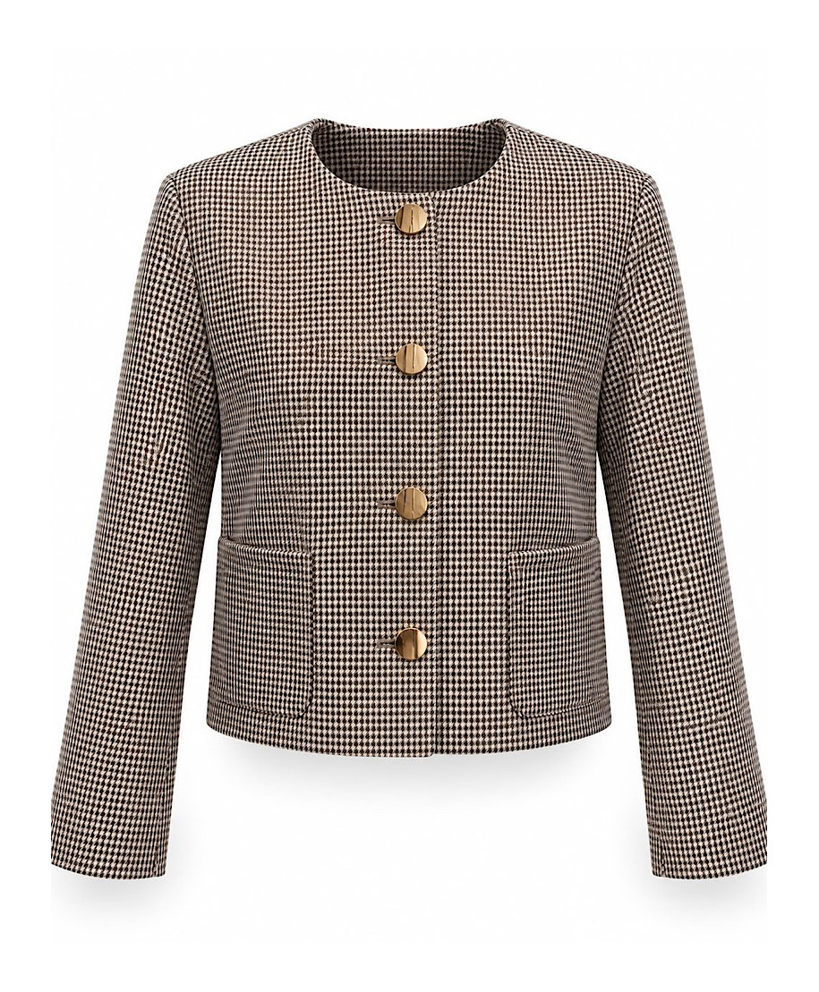 CHAQUETA INÉS · MARRON