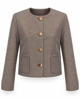 CHAQUETA INÉS · MARRON