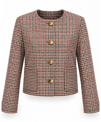 CHAQUETA INES · BURDEOS